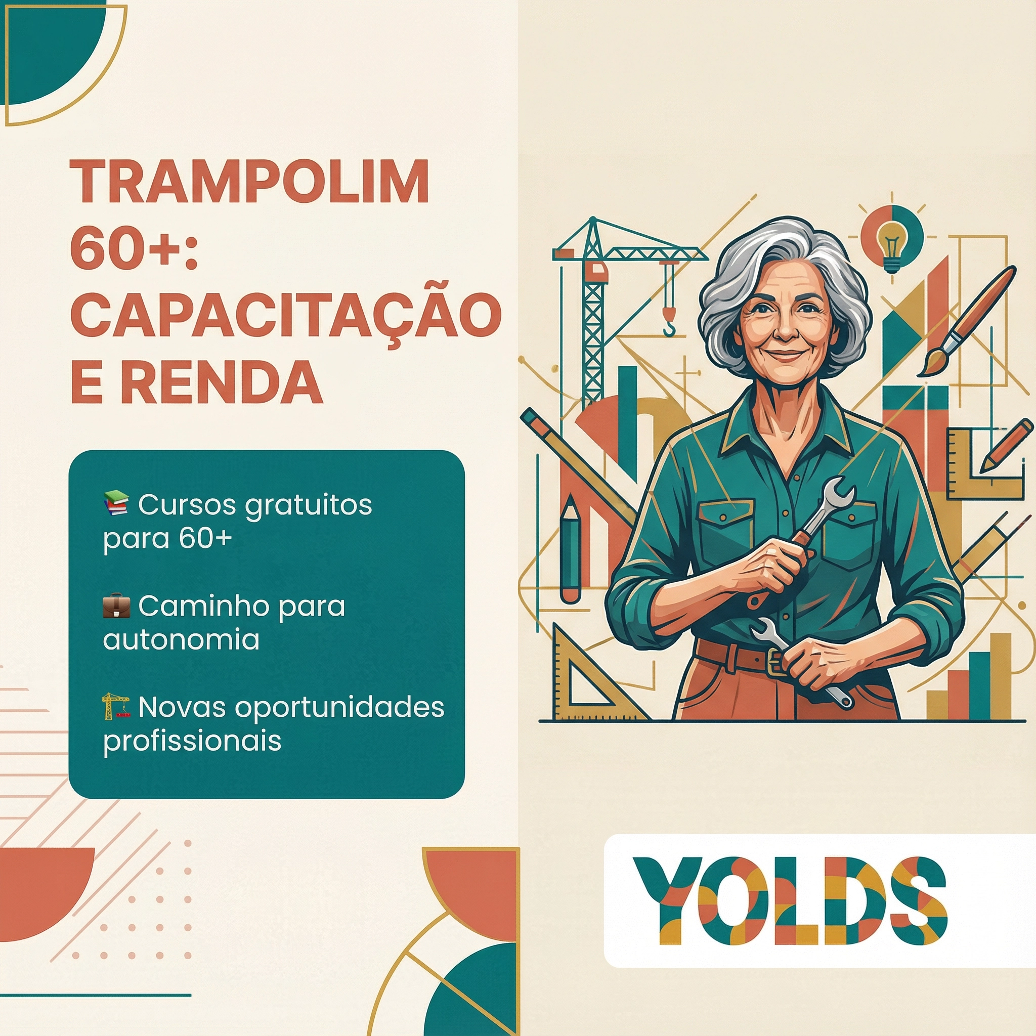 📚 Trampolim 60+: Capacitação Abre Portas para Renda e Autonomia