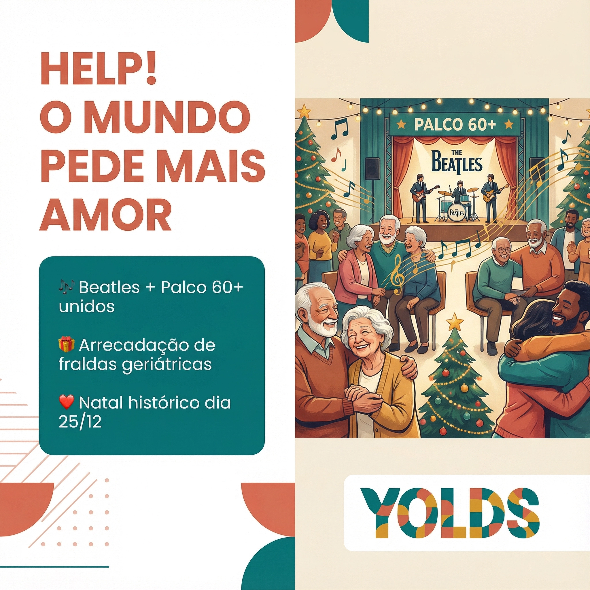 🎶 Help! O Mundo Pede Mais Amor: Natal Histórico em Juiz de Fora